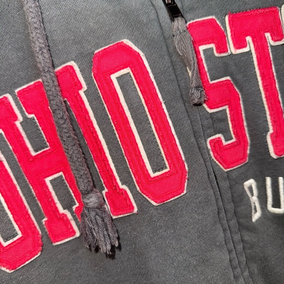 Campus Heritage Gray and Red Ohio State Hoodie - Picture 2 of 9